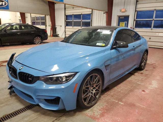 WBS4Y9C55KAG67256 - 2019 BMW M4 BLUE photo 1