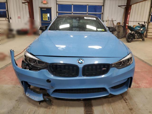 WBS4Y9C55KAG67256 - 2019 BMW M4 BLUE photo 5