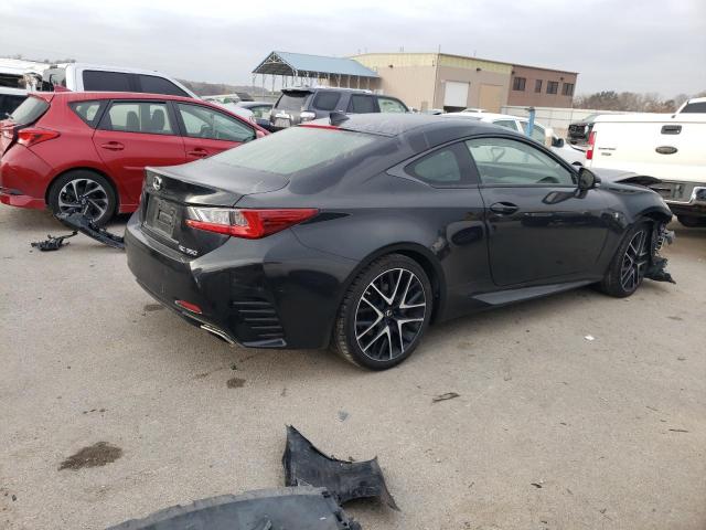 JTHHZ5BC9J5018464 - 2018 LEXUS RC 350 BLACK photo 3