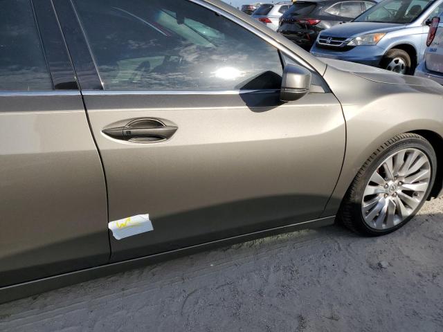 JH4KC1F9XEC004850 - 2014 ACURA RLX ADVANCE GRAY photo 12