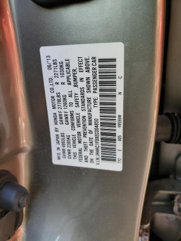 JH4KC1F9XEC004850 - 2014 ACURA RLX ADVANCE GRAY photo 13