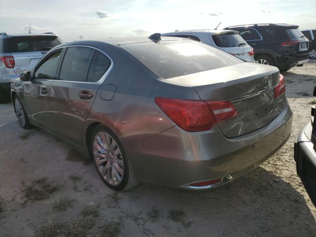 JH4KC1F9XEC004850 - 2014 ACURA RLX ADVANCE GRAY photo 2