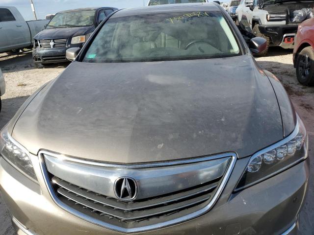 JH4KC1F9XEC004850 - 2014 ACURA RLX ADVANCE GRAY photo 5