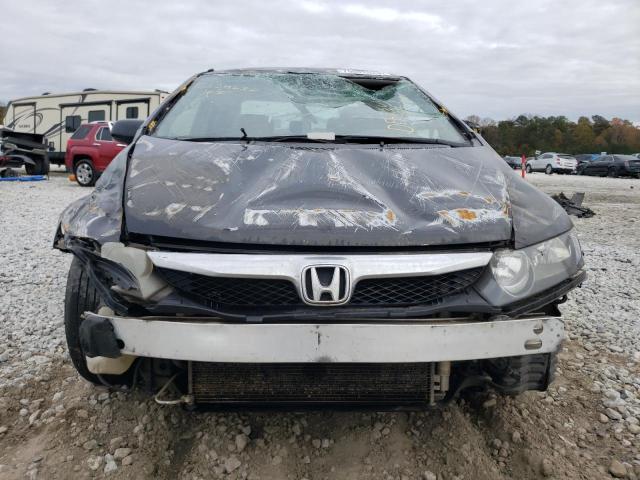 2HGFA16579H519038 - 2009 HONDA CIVIC LX BLACK photo 5