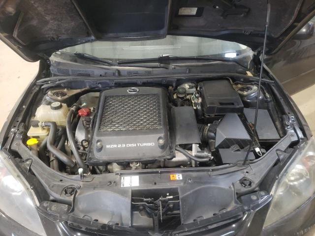JM1BK34L481813484 - 2008 MAZDA SPEED 3 Қара фото 11