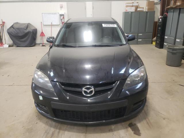 JM1BK34L481813484 - 2008 MAZDA SPEED 3 Қара фото 5