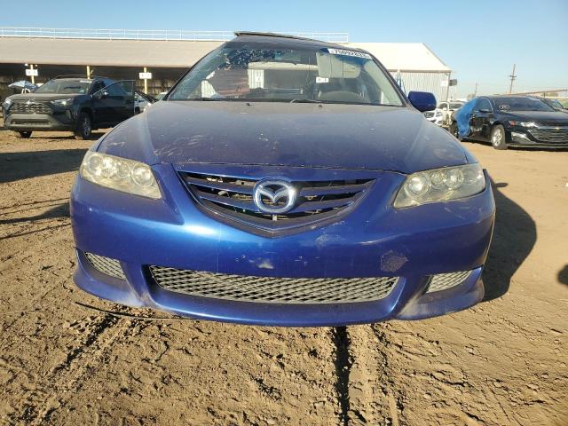 1YVHP80D755M50474 - 2005 MAZDA 6 S BLUE photo 5