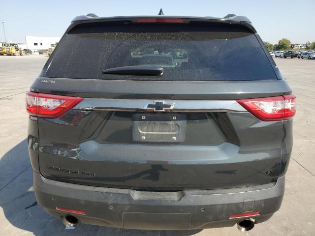 1GNEVHKW1KJ307494 - 2019 CHEVROLET TRAVERSE LT BLACK photo 6