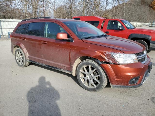 3C4PDCBG9ET157504 - 2014 DODGE JOURNEY SXT ORANGE photo 4