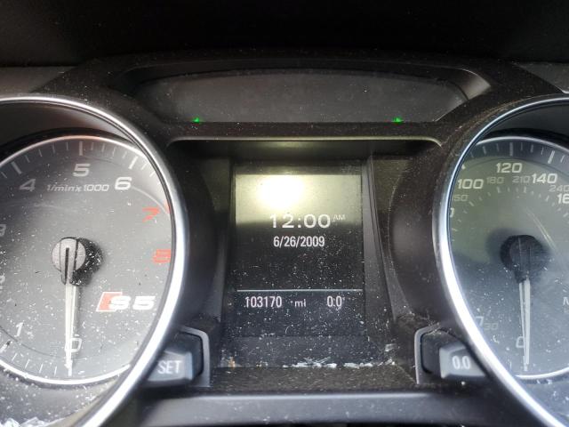 WAUVVAFR8AA083219 - 2010 AUDI S5 PRESTIGE 蓝色 照片 9