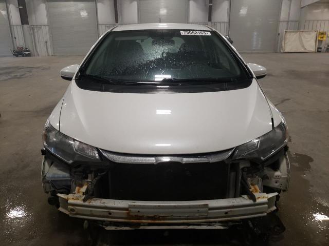 3HGGK5H40KM727430 - 2019 HONDA FIT LX WHITE photo 5