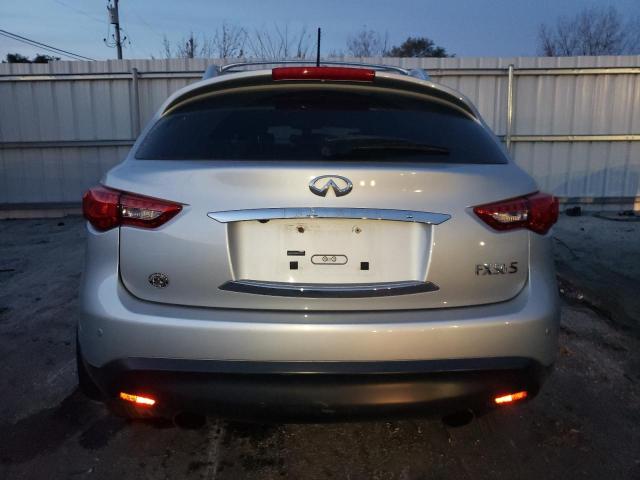 JN8BS1MW2DM100241 - 2013 INFINITI FX50 SILVER photo 6