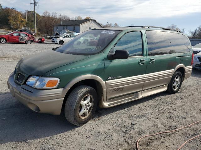 1GMDX03E2YD348466 - 2000 PONTIAC MONTANA GREEN photo 1