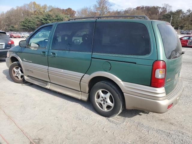 1GMDX03E2YD348466 - 2000 PONTIAC MONTANA GREEN photo 2