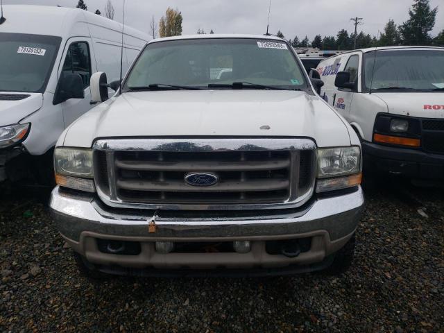 1FTSW31P43EB45814 - 2003 FORD F350 SRW SUPER DUTY WHITE photo 5