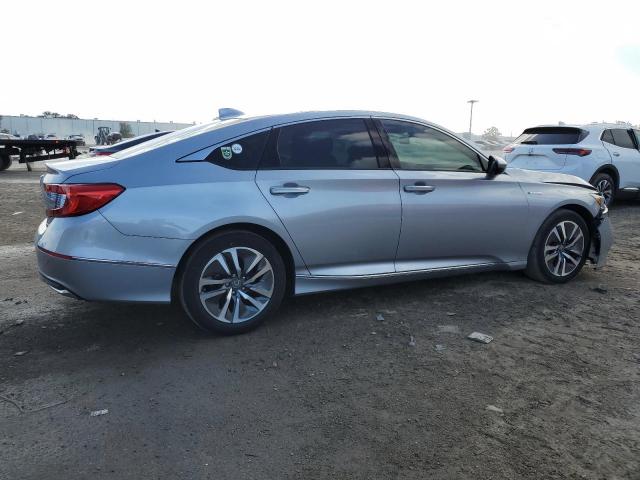 1HGCV3F48LA004565 - 2020 HONDA ACCORD HYBRID EX SILVER photo 3