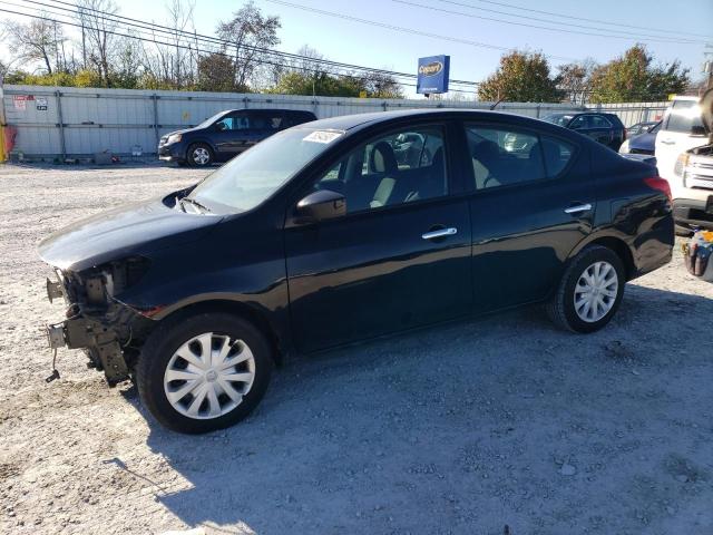 3N1CN7AP6KL842997 - 2019 NISSAN VERSA S BLACK photo 1