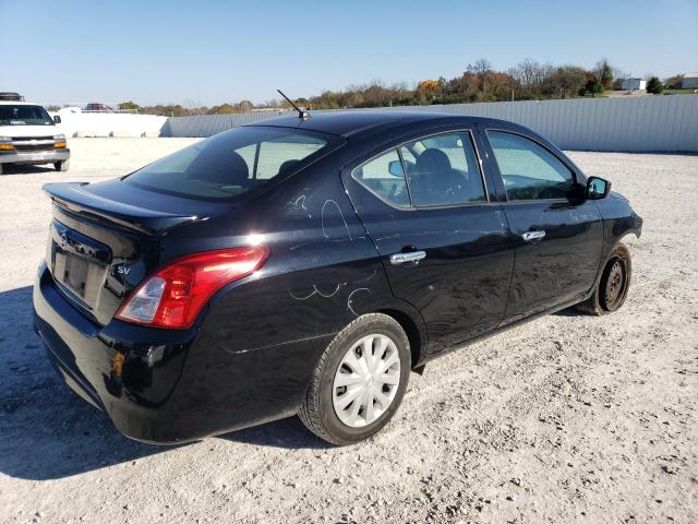 3N1CN7AP6KL842997 - 2019 NISSAN VERSA S BLACK photo 3