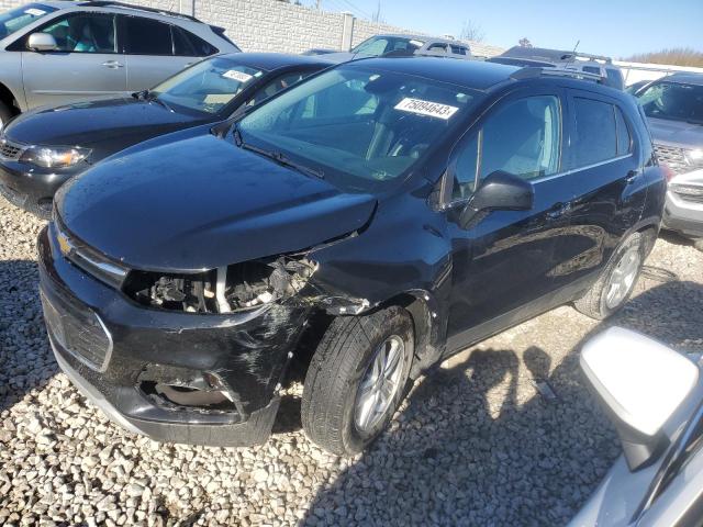 3GNCJLSB1KL182556 - 2019 CHEVROLET TRAX 1LT BLACK photo 1