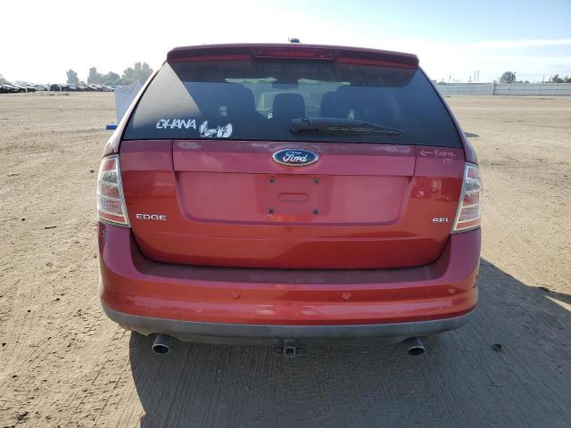 2FMDK39C37BA96110 - 2007 FORD EDGE SEL PLUS BURGUNDY photo 6