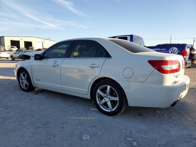 3LNHM26T08R662186 - 2008 LINCOLN MKZ WHITE photo 2