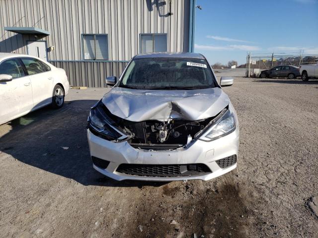 3N1AB7AP0JL644110 - 2018 NISSAN SENTRA S SILVER photo 5