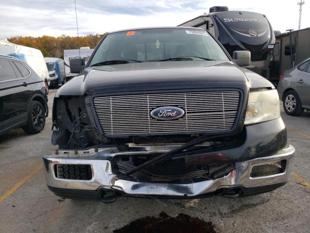 1FTPX14585FB61139 - 2005 FORD F150 BLACK photo 5