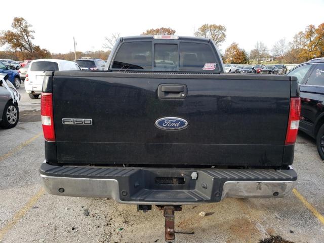 1FTPX14585FB61139 - 2005 FORD F150 BLACK photo 6