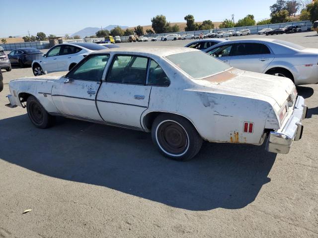 1D29L6Z424138 - 1976 CHEVROLET MALIBU WHITE photo 2