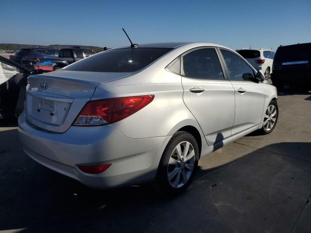 KMHCU4AE9EU595364 - 2014 HYUNDAI ACCENT GLS SILVER photo 3