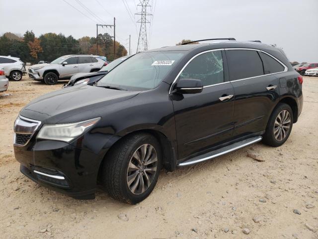 5FRYD4H44EB015310 - 2014 ACURA MDX TECHNOLOGY BLACK photo 1