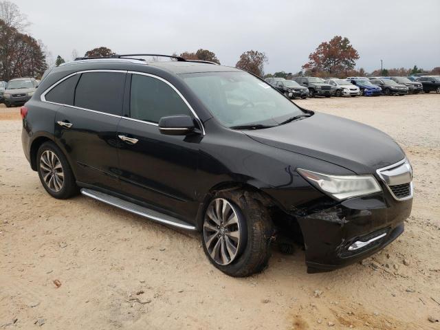 5FRYD4H44EB015310 - 2014 ACURA MDX TECHNOLOGY BLACK photo 4