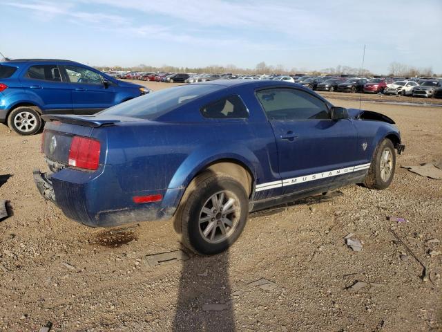 1ZVHT80N795129161 - 2009 FORD MUSTANG BLUE photo 3