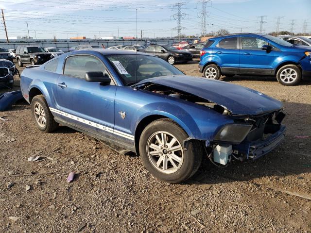 1ZVHT80N795129161 - 2009 FORD MUSTANG BLUE photo 4