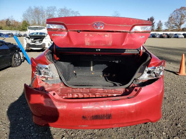 4T4BF1FK7ER395012 - 2014 TOYOTA CAMRY L RED photo 6