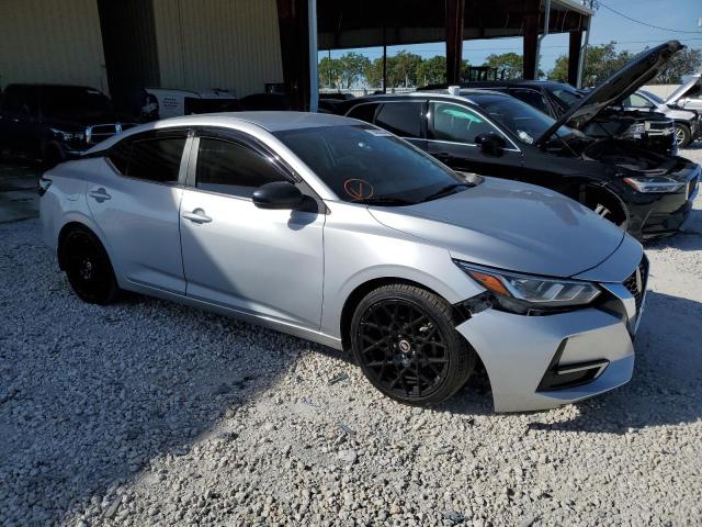 3N1AB8BV3LY289068 - 2020 NISSAN SENTRA S GRAY photo 4