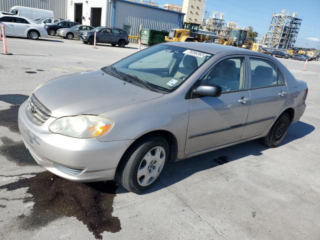 1NXBR32E83Z005870 - 2003 TOYOTA COROLLA CE BEIGE photo 1