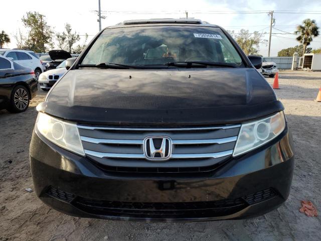 5FNRL5H64CB070871 - 2012 HONDA ODYSSEY EXL BLACK photo 5