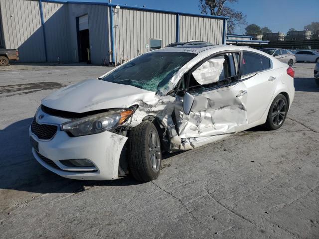 KNAFZ4A85F5374334 - 2015 KIA FORTE EX WHITE photo 1