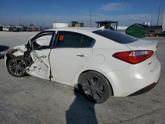 KNAFZ4A85F5374334 - 2015 KIA FORTE EX WHITE photo 2