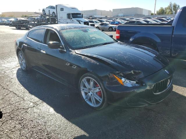 ZAM56RRAXE1079680 - 2014 MASERATI QUATTROPOR S BLACK photo 4