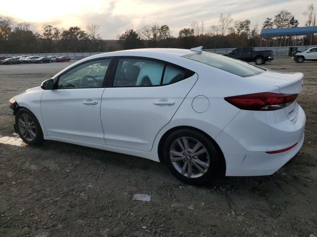 5NPD84LF0HH190396 - 2017 HYUNDAI ELANTRA SE WHITE photo 2