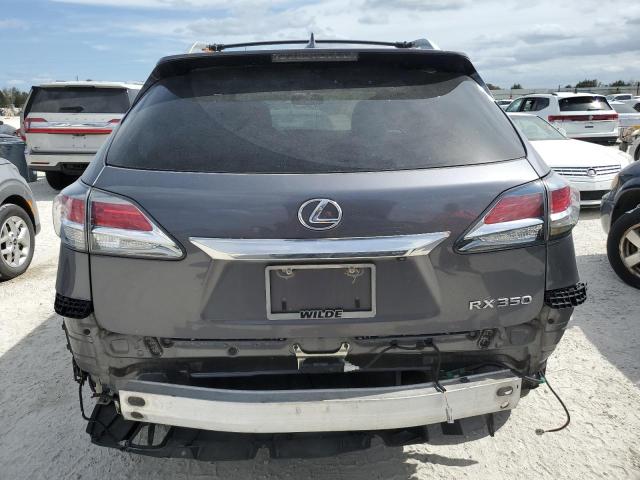 2T2ZK1BA6FC184657 - 2015 LEXUS RX 350 CHARCOAL photo 6