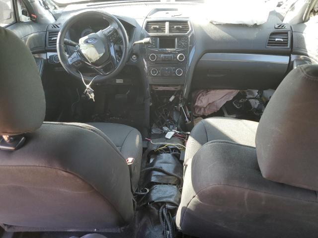 1FM5K8AR4JGB19282 - 2018 FORD EXPLORER POLICE INTERCEPTOR WHITE photo 8