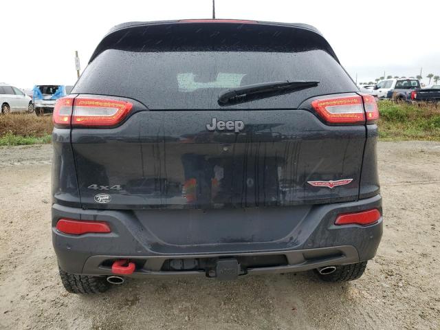 1C4PJMBS0FW544392 - 2015 JEEP CHEROKEE TRAILHAWK BLACK photo 6