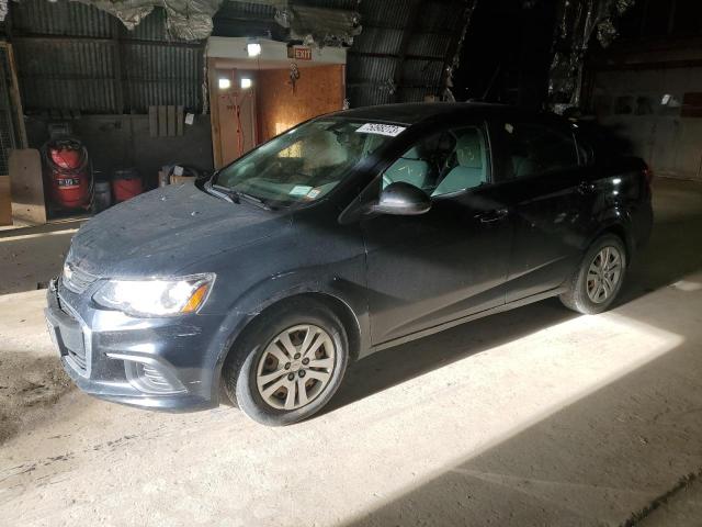 1G1JB5SH3H4167173 - 2017 CHEVROLET SONIC LS შავი ფოტო 1