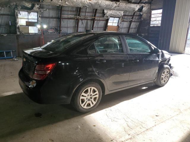 1G1JB5SH3H4167173 - 2017 CHEVROLET SONIC LS შავი ფოტო 3