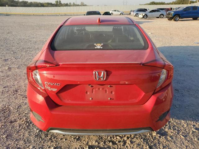 2HGFC1F70LH680219 - 2020 HONDA CIVIC EXL RED photo 6