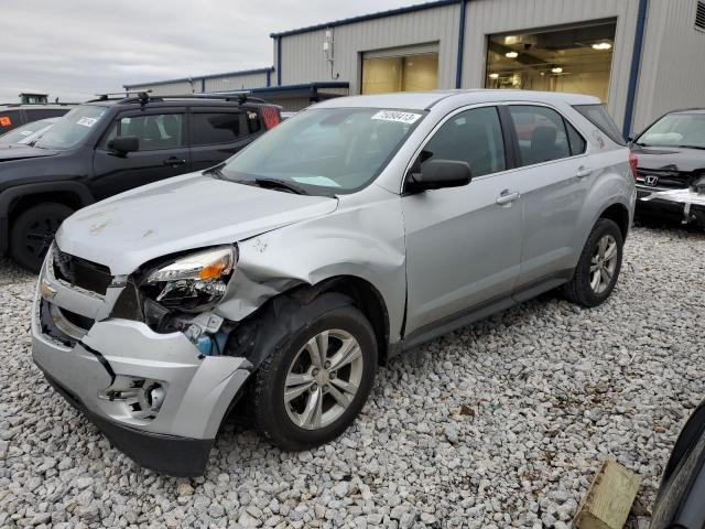 2GNALBEK7C6177150 - 2012 CHEVROLET EQUINOX LS SILVER photo 1