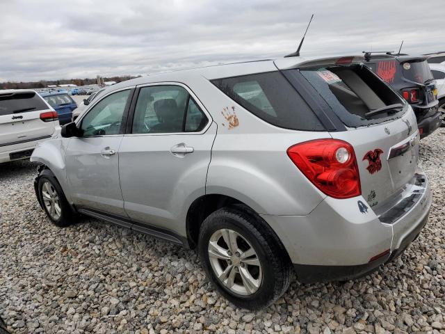 2GNALBEK7C6177150 - 2012 CHEVROLET EQUINOX LS SILVER photo 2